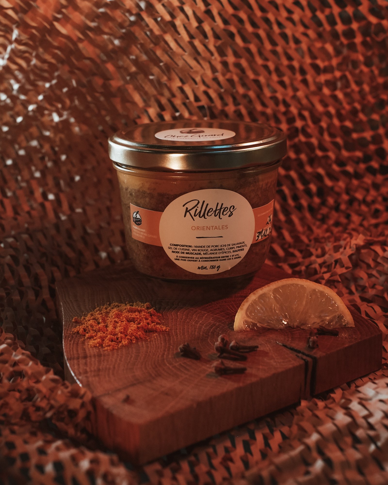 Rillettes Orientales - Le Charcutier Du Vully