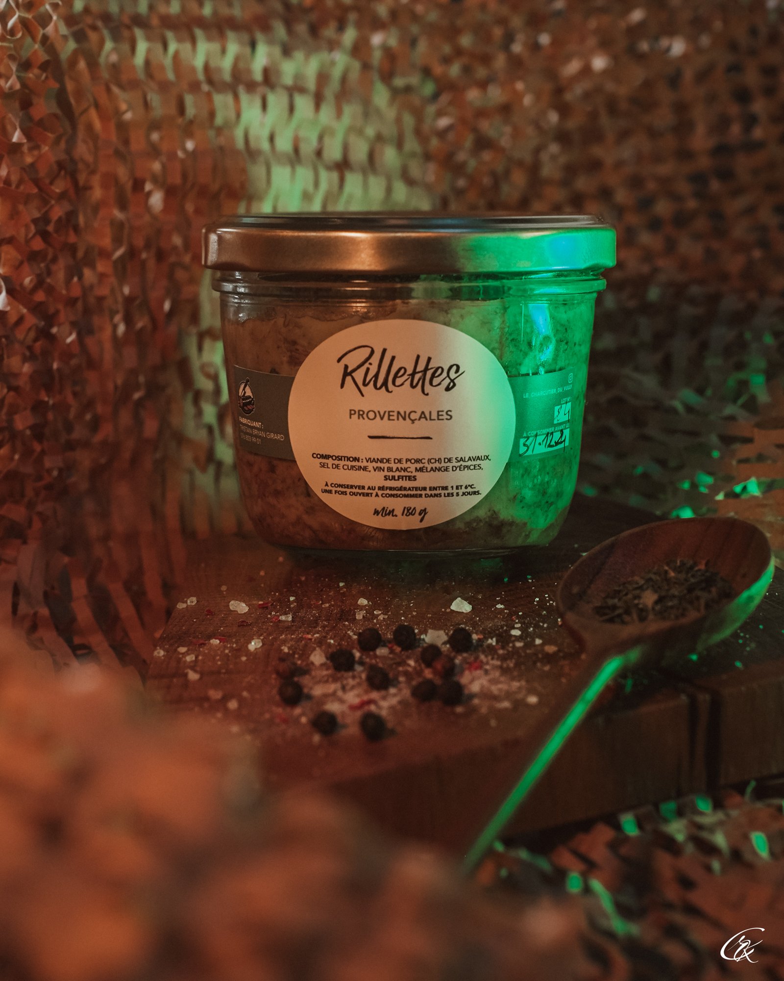 Rillettes Provençales - Le Charcutier Du Vully