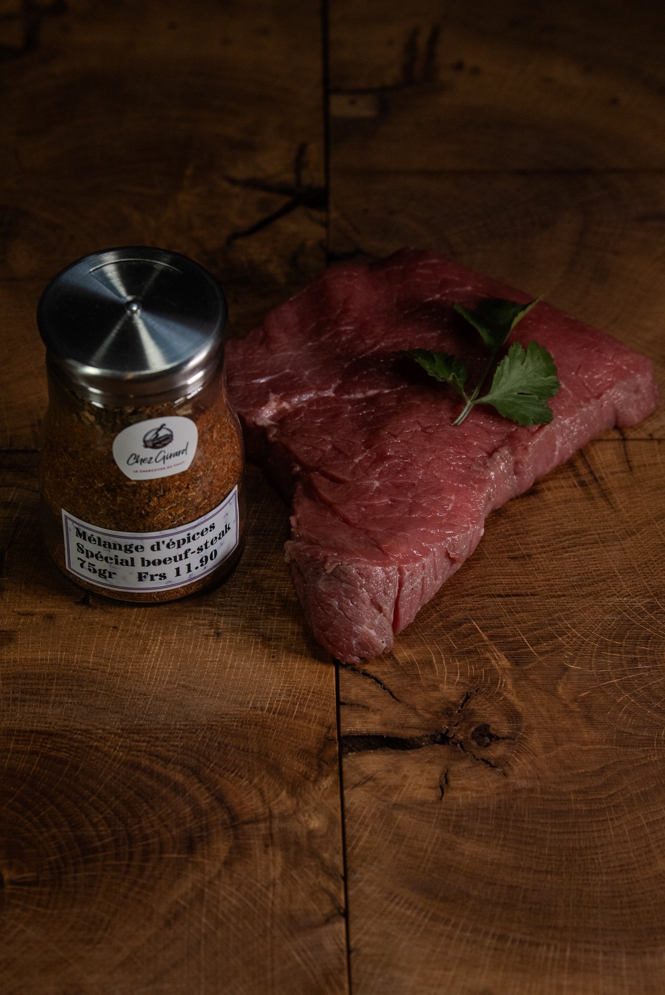 Mélange d'épices Spécial boeuf-steak - Le Charcutier Du Vully